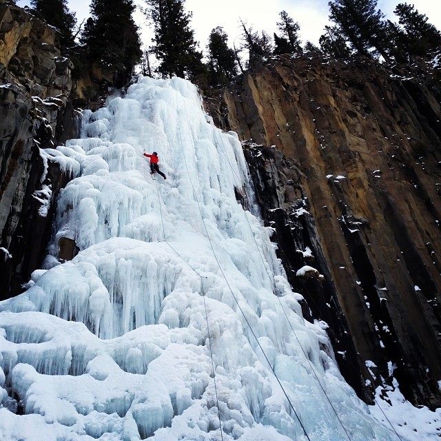 ice climbing