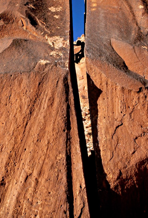 rock climbing